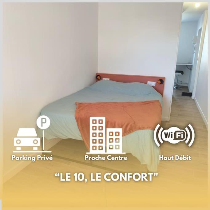 Apartment Le 10, Parking, Centre Confort